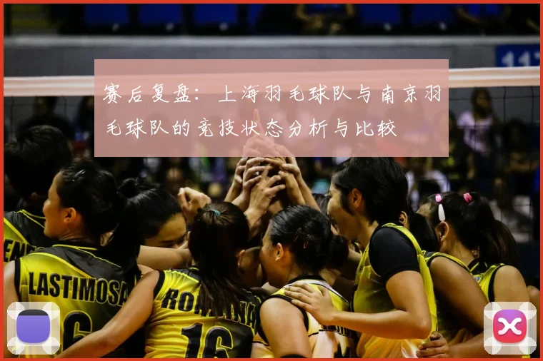 赛后复盘:上海羽毛球队与南京羽毛球队的竞技状态分析与比较